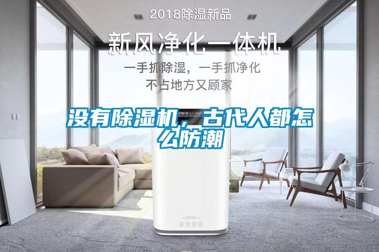 沒有除濕機(jī)，古代人都怎么防潮