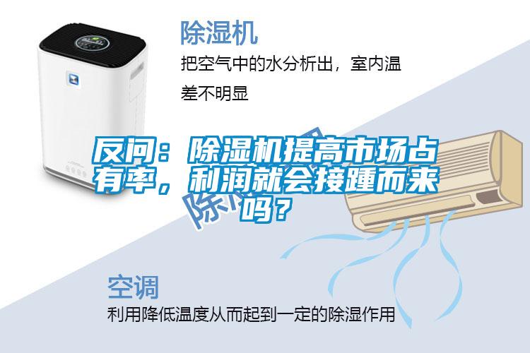 反問(wèn)：除濕機(jī)提高市場(chǎng)占有率，利潤(rùn)就會(huì)接踵而來(lái)嗎？