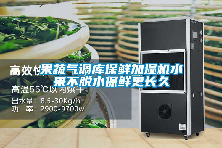 果蔬氣調(diào)庫保鮮加濕機(jī)水果不脫水保鮮更長久
