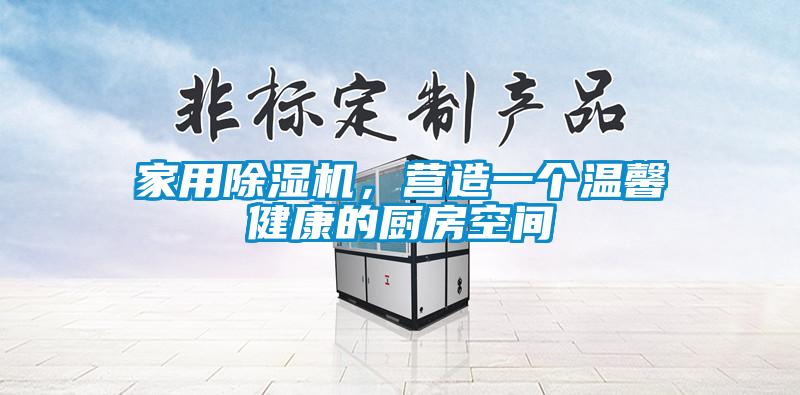 家用除濕機，營造一個溫馨健康的廚房空間