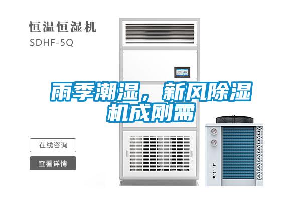 雨季潮濕，新風(fēng)除濕機(jī)成剛需