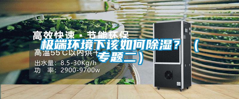 極端環(huán)境下該如何除濕？（專題二）