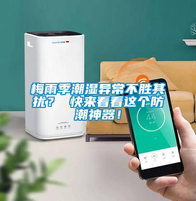 梅雨季潮濕異常不勝其擾？ 快來(lái)看看這個(gè)防潮神器！