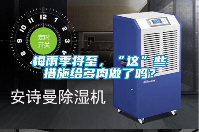 梅雨季將至，“這”些措施給多肉做了嗎？