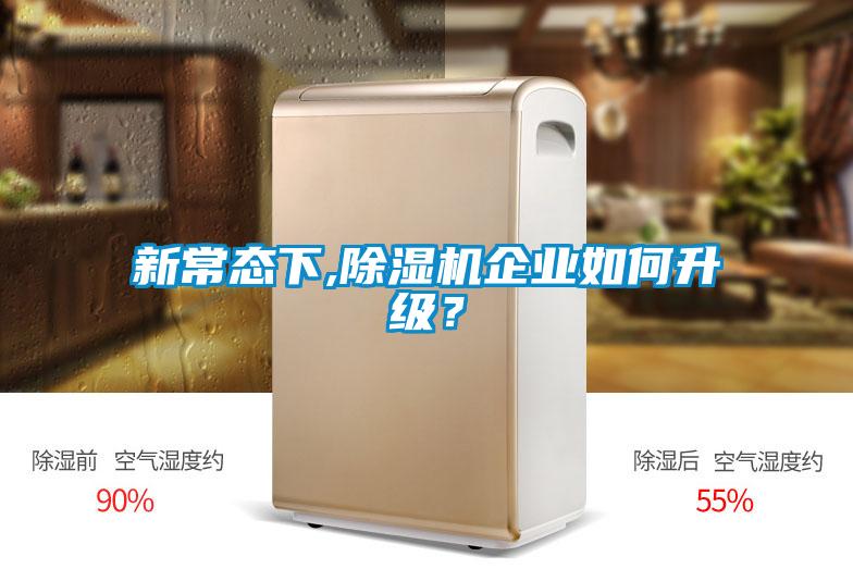 新常態(tài)下,除濕機企業(yè)如何升級？