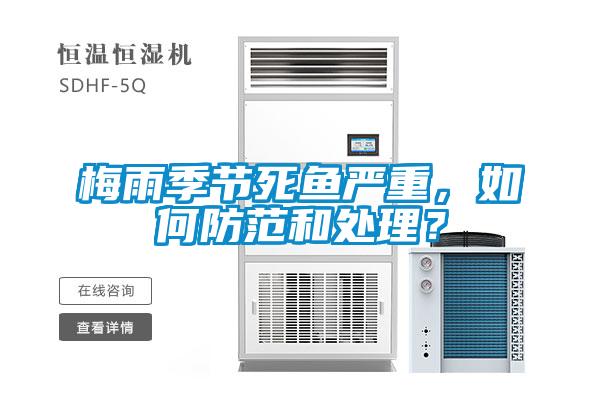 梅雨季節(jié)死魚嚴(yán)重，如何防范和處理？