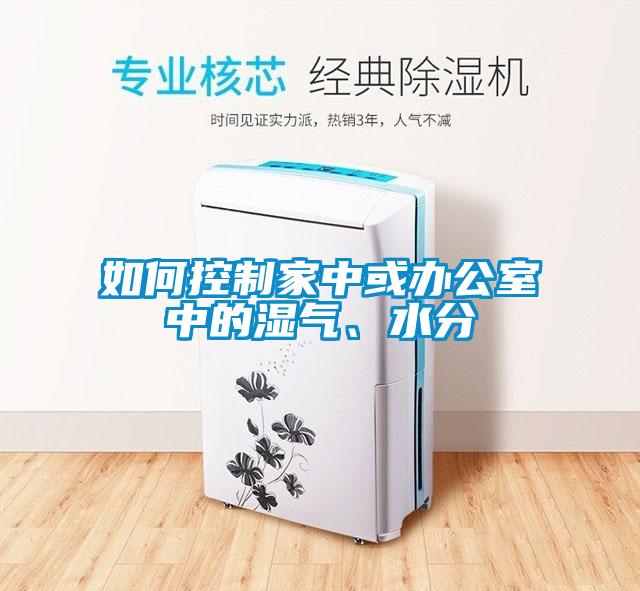 如何控制家中或辦公室中的濕氣、水分