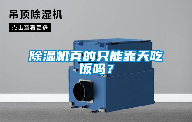 除濕機真的只能靠天吃飯嗎？