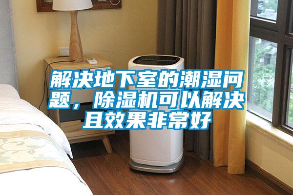 解決地下室的潮濕問題，除濕機可以解決且效果非常好