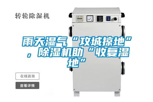 雨天濕氣“攻城掠地”，除濕機(jī)助“收復(fù)濕地”