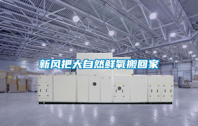 新風把大自然鮮氧搬回家