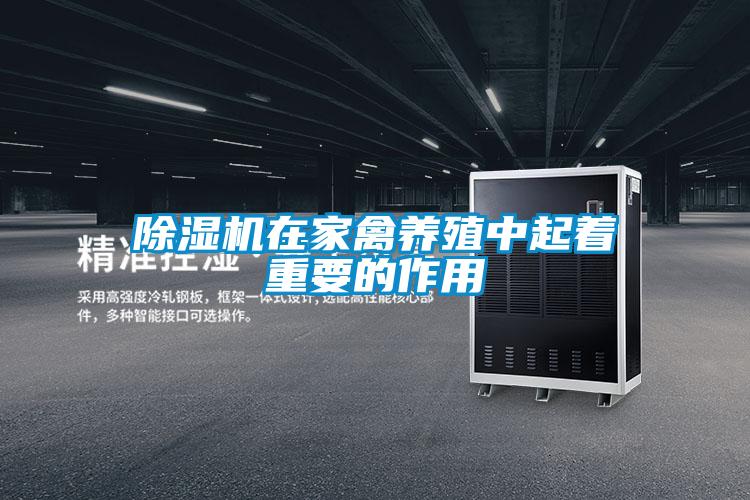 除濕機在家禽養(yǎng)殖中起著重要的作用