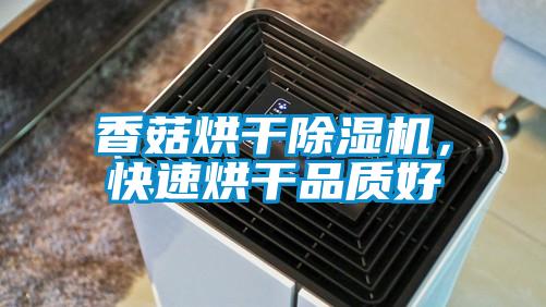 香菇烘干除濕機，快速烘干品質(zhì)好