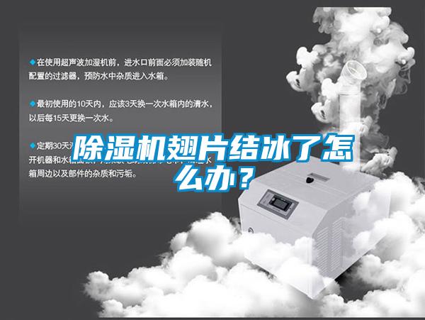 除濕機(jī)翅片結(jié)冰了怎么辦？