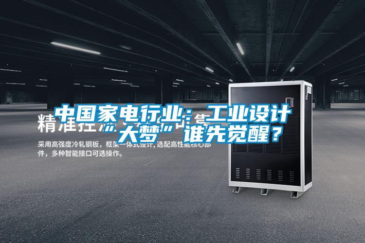 中國家電行業(yè)：工業(yè)設(shè)計(jì)“大夢”誰先覺醒？
