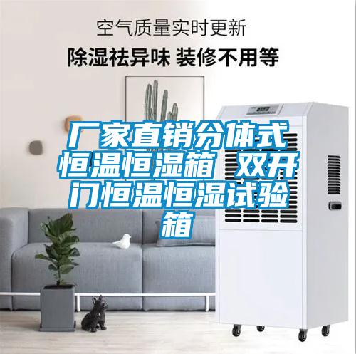 廠家直銷分體式恒溫恒濕箱 雙開門恒溫恒濕試驗箱