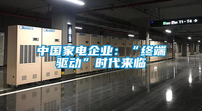 中國(guó)家電企業(yè)：“終端驅(qū)動(dòng)”時(shí)代來臨