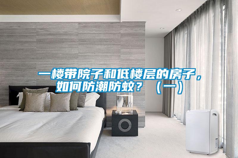 一樓帶院子和低樓層的房子，如何防潮防蚊？（一）
