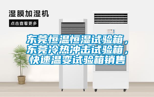 東莞恒溫恒濕試驗箱，東莞冷熱沖擊試驗箱，快速溫變試驗箱銷售
