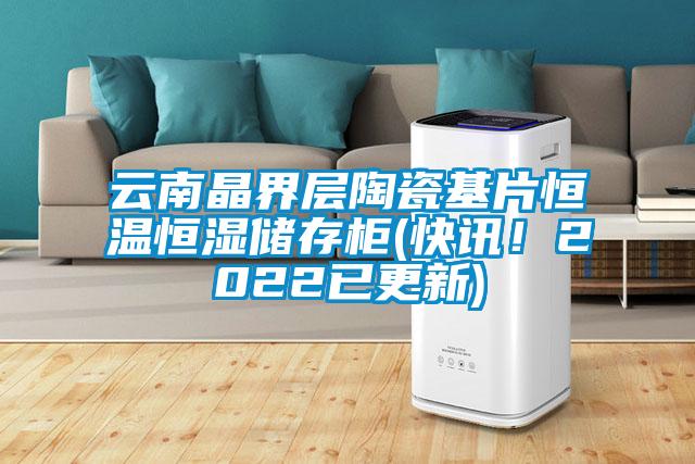 云南晶界層陶瓷基片恒溫恒濕儲(chǔ)存柜(快訊！2022已更新)