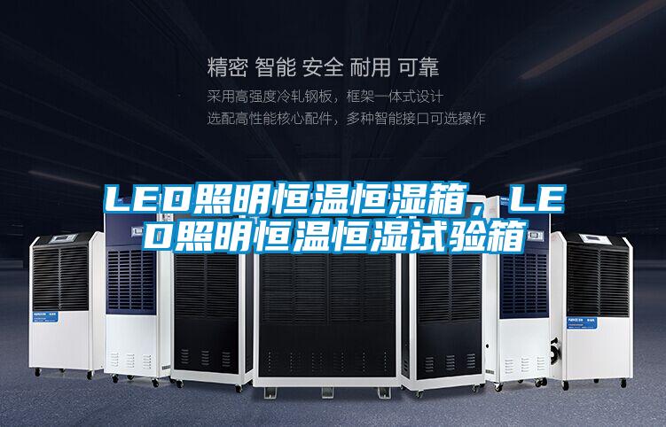 LED照明恒溫恒濕箱，LED照明恒溫恒濕試驗(yàn)箱