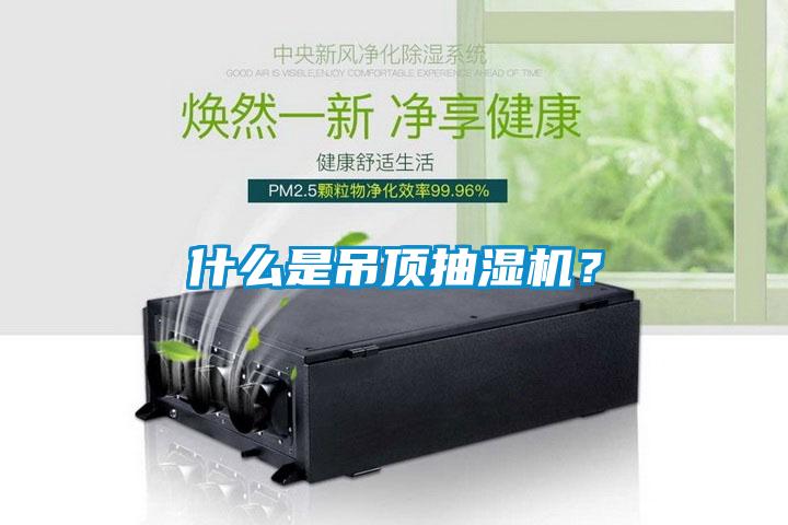 什么是吊頂抽濕機(jī)？