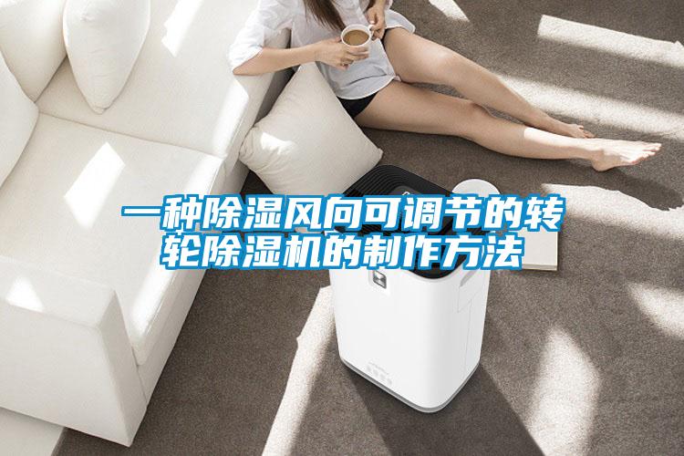 一種除濕風(fēng)向可調(diào)節(jié)的轉(zhuǎn)輪除濕機(jī)的制作方法