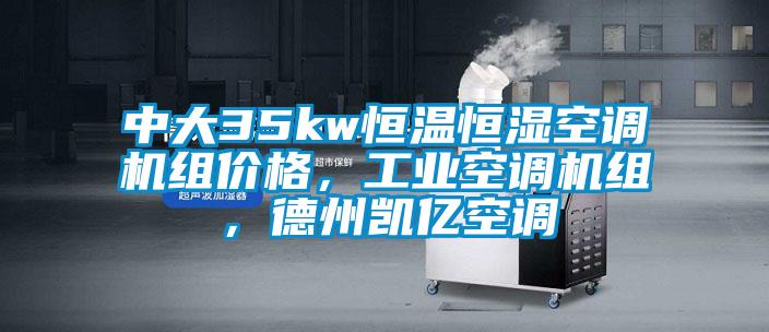 中大35kw恒溫恒濕空調(diào)機(jī)組價(jià)格，工業(yè)空調(diào)機(jī)組，德州凱億空調(diào)
