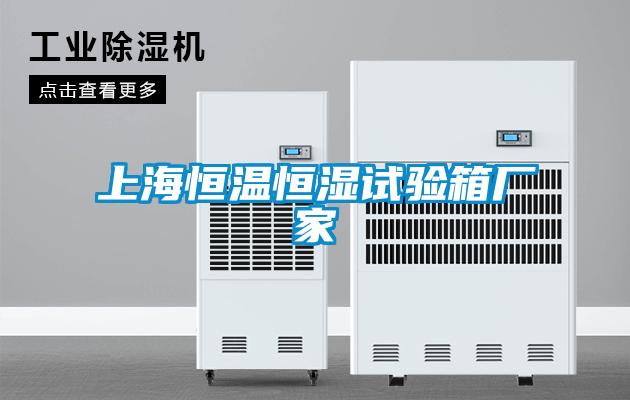 上海恒溫恒濕試驗(yàn)箱廠家