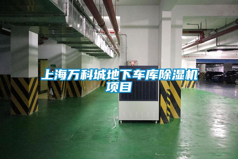 上海萬科城地下車庫除濕機(jī)項目