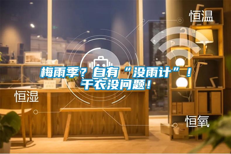梅雨季？自有“沒雨計(jì)”！干衣沒問題！