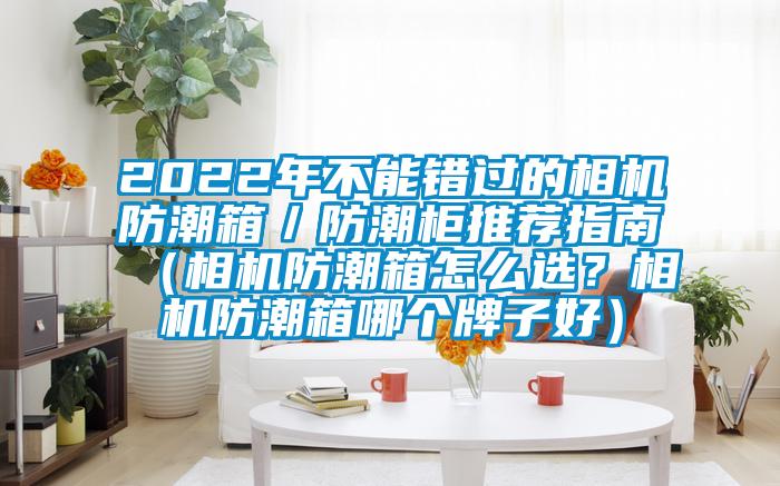 2022年不能錯過的相機防潮箱／防潮柜推薦指南（相機防潮箱怎么選？相機防潮箱哪個牌子好）