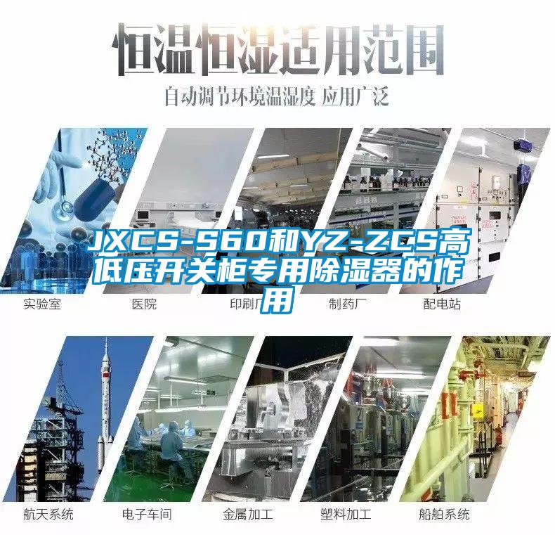 JXCS-S60和YZ-ZCS高低壓開(kāi)關(guān)柜專(zhuān)用除濕器的作用