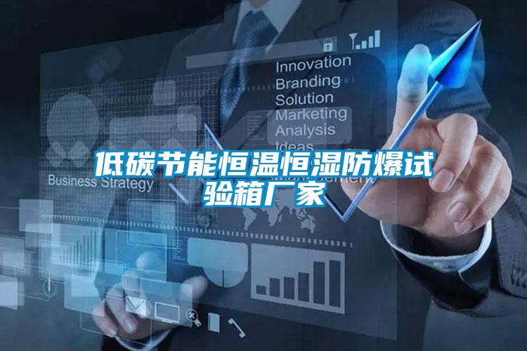 低碳節(jié)能恒溫恒濕防爆試驗(yàn)箱廠家