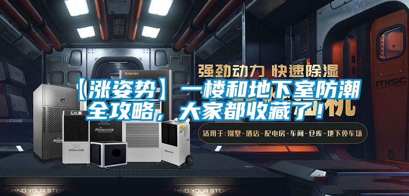 【漲姿勢】一樓和地下室防潮全攻略，大家都收藏了！