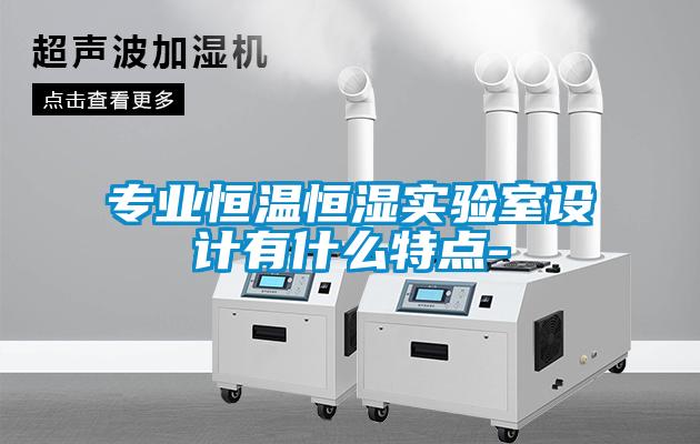 專業(yè)恒溫恒濕實(shí)驗(yàn)室設(shè)計(jì)有什么特點(diǎn)-