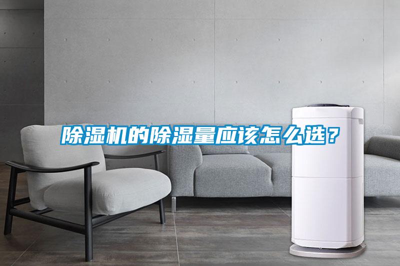 除濕機(jī)的除濕量應(yīng)該怎么選？
