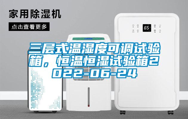 三層式溫濕度可調(diào)試驗(yàn)箱，恒溫恒濕試驗(yàn)箱2022-06-24