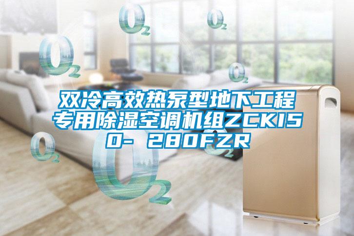 雙冷高效熱泵型地下工程專用除濕空調(diào)機(jī)組ZCKI50- 280FZR