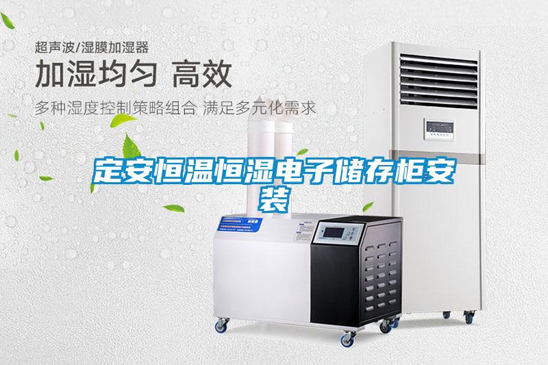 定安恒溫恒濕電子儲(chǔ)存柜安裝
