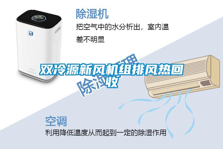 雙冷源新風(fēng)機(jī)組排風(fēng)熱回收