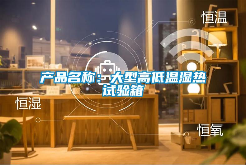 產(chǎn)品名稱：大型高低溫濕熱試驗(yàn)箱