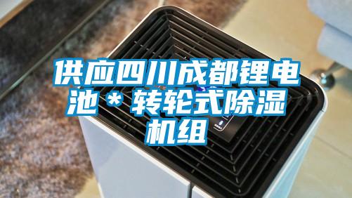 供應(yīng)四川成都鋰電池＊轉(zhuǎn)輪式除濕機組