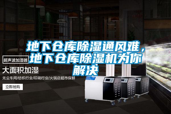 地下倉庫除濕通風(fēng)難，地下倉庫除濕機(jī)為你解決