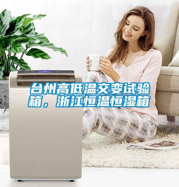 臺州高低溫交變試驗箱，浙江恒溫恒濕箱