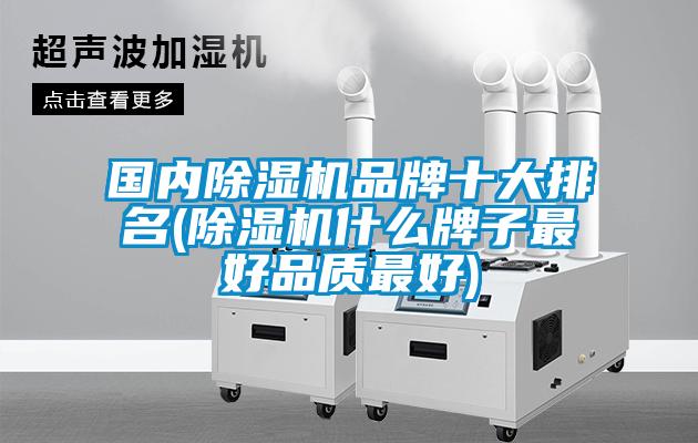 國內(nèi)除濕機(jī)品牌十大排名(除濕機(jī)什么牌子最好品質(zhì)最好)