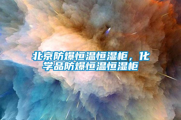 北京防爆恒溫恒濕柜，化學(xué)品防爆恒溫恒濕柜