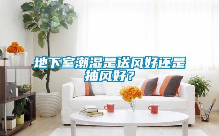 地下室潮濕是送風好還是抽風好？