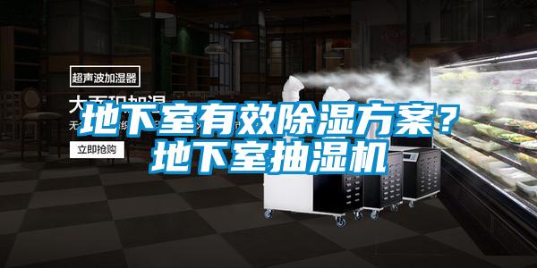 地下室有效除濕方案？地下室抽濕機(jī)