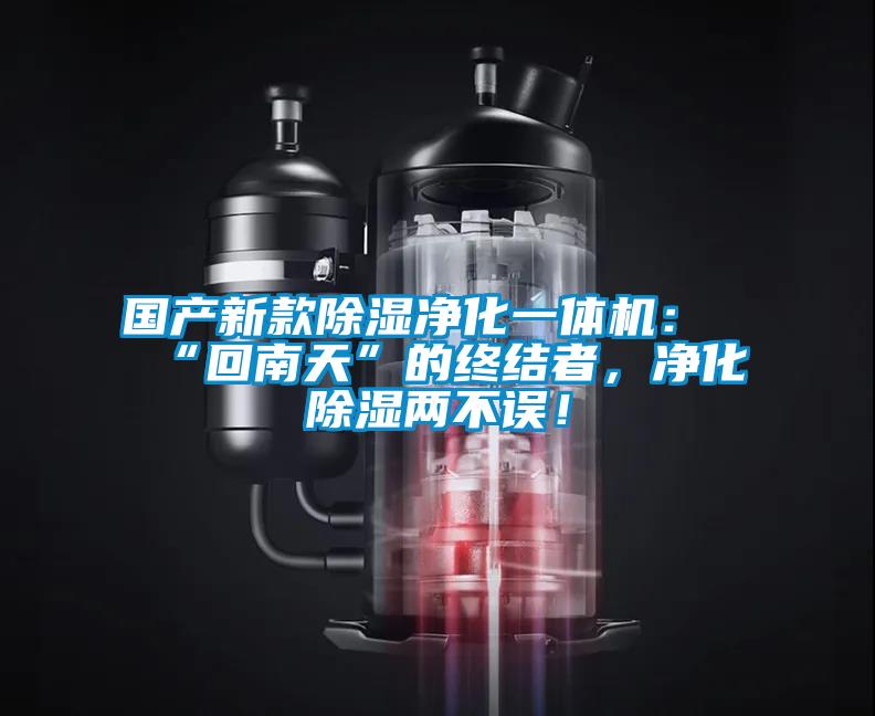 國產(chǎn)新款除濕凈化一體機：“回南天”的終結(jié)者，凈化除濕兩不誤！